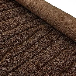 Hochflorteppiche - Farley Natural Cotton Shaggy (braun)