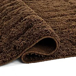 Hochflorteppiche - Farley Natural Cotton Shaggy (braun)