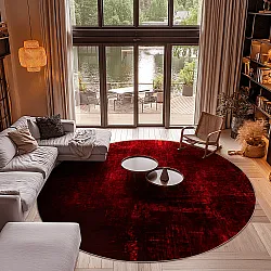 Rund Teppich - Frome (rot)