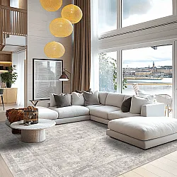 Wilton-Teppich - Gombalia (grau)