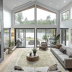 Tapis Wilton - Gombalia (vert clair)