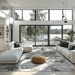 Wilton-Teppich - Hakari (grau)