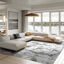 Wilton-Teppich - Hakari (grau)