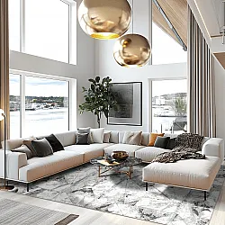 Wilton-Teppich - Hakari (grau)