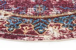 Rund Teppich - Idri (burgund/multi)
