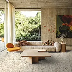 Hochflorteppiche - Ikara Natural Cotton Shaggy (creme)