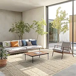 Hochflorteppiche - Ikara Natural Cotton Shaggy (creme)