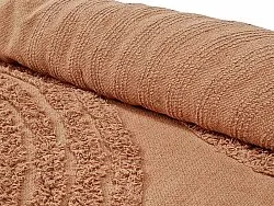 Tapis à poils longs - Jovie Natural Cotton Shaggy (terre cuite)