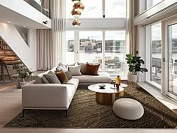 Wilton-Teppich - Junes (gold)