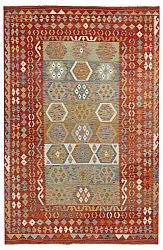 Orientalischer Kelim-Teppich 303 x 199 cm