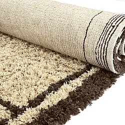 Hochflorteppiche - Lana Natural Cotton Shaggy (beige/braun)