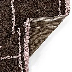 Hochflorteppiche - Lana Natural Cotton Shaggy (braun)