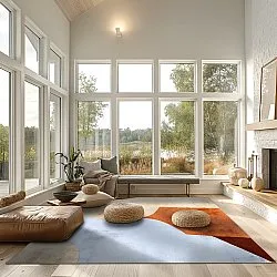 Wilton-Teppich - Lazio (hellblau)