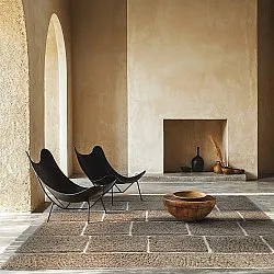 Tapis à poils longs - Lindley Natural Cotton Shaggy (taupe/siva)