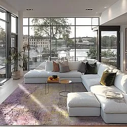 Wilton-Teppich - Loures (violett)