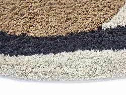 Runde Teppiche - Mantona Natural Cotton Shaggy (multi)