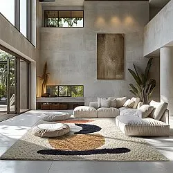 Hochflorteppiche - Mantona Natural Cotton Shaggy (multi)