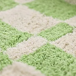 Hochflorteppiche - Maranello Natural Cotton Shaggy (grün)