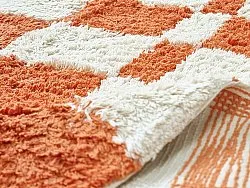 Hochflorteppiche - Maranello Natural Cotton Shaggy (orange)
