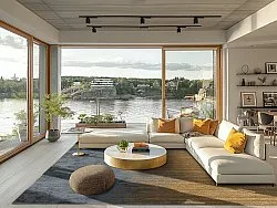 Wilton-Teppich - Mileto (grau/gold)