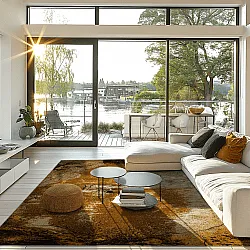 Wilton-Teppich - Olivera (braun)