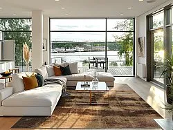 Wilton-Teppich - Olmedo (braun/beige)