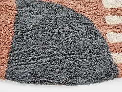 Runde Teppiche - Osmery Natural Cotton Shaggy (multi)