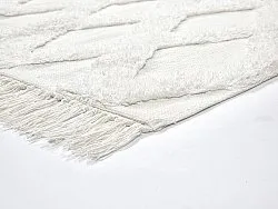 Hochflorteppiche - Pamplona Natural Cotton Shaggy (offwhite)