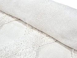 Runde Teppiche - Pamplona Natural Cotton Shaggy (offwhite)