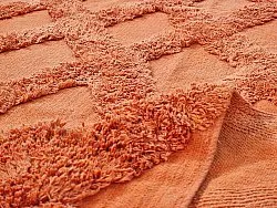 Tapis à poils longs - Pamplona Natural Cotton Shaggy (terre cuite)