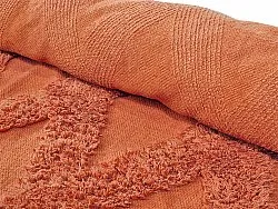 Tapis à poils longs - Pamplona Natural Cotton Shaggy (terre cuite)