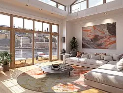 Rund Teppich - Periana (rosa/multi)