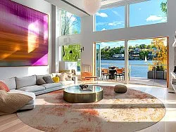 Rund Teppich - Periana (rosa/multi)