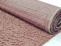 Hochflorteppiche - Pione Natural Cotton Shaggy (rosa)