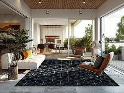 Wilton-Teppich - Remy (dunkelblau)