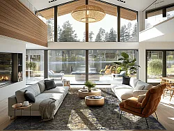 Tapis Wilton - Rey (bleu/multicolore)