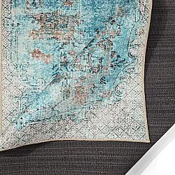 Tapis Wilton - Rosalie (bleu)