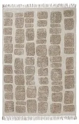 Hochflorteppiche - Salem Natural Cotton Shaggy (taupe)