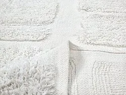 Hochflorteppiche - Salem Natural Cotton Shaggy (offwhite)