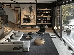 Wilton-Teppich - Serifos (dunkelgrau)