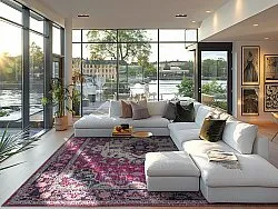 Wilton-Teppich - Siliana (rosa)