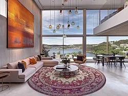 Rund Teppich - Siliana (rosa)