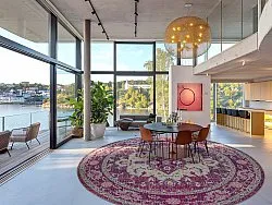 Rund Teppich - Siliana (rosa)