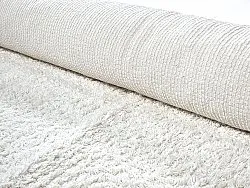 Runde Teppiche - Sion Natural Cotton Shaggy (offwhite)