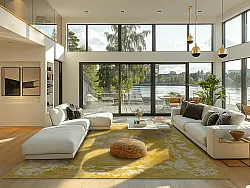 Tapis Wilton - Taknis (jaune)