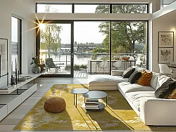 Tapis Wilton - Taknis (jaune)