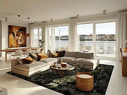 Wilton-Teppich - Taknis (dunkelgrün)