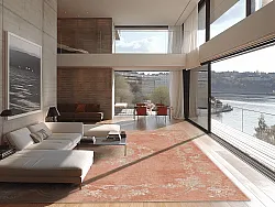 Tapis Wilton - Taknis (rose)