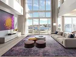 Wilton-Teppich - Tarnos (violett)