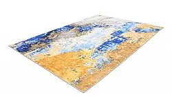 Wilton-Teppich - Travale (blau/gelb/multi)